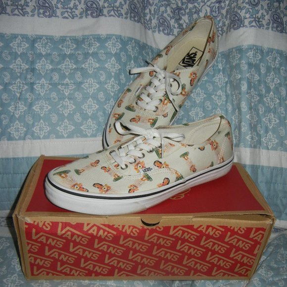 Vans Other - VANS Hula Girl Lace Hawaii Shoes Unisex 10.5M 12W